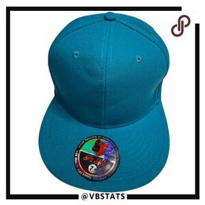 Pit Bull Men's Flat Fitted Cap Blue Size‎ 7 1/2 NWT